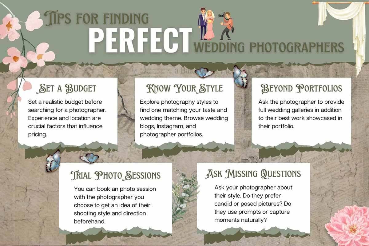 Tips for Finding the Perfect Wedding Photographers